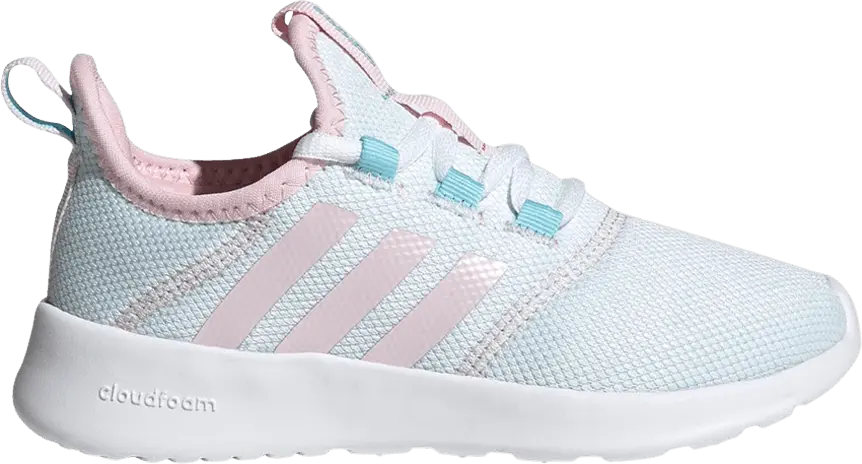  Adidas Cloudfoam Pure 2.0 J &#039;Almost Blue Clear Pink&#039;