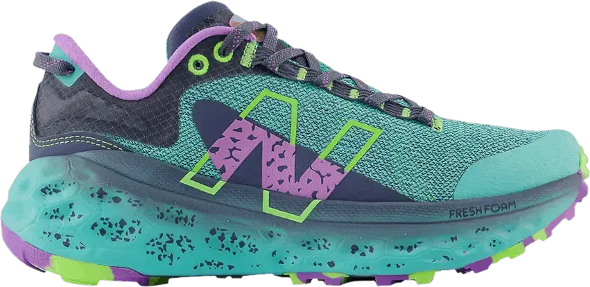  New Balance Wmns Fresh Foam X More Trail v2 Wide &#039;Cyber Jade Electric Purple&#039;