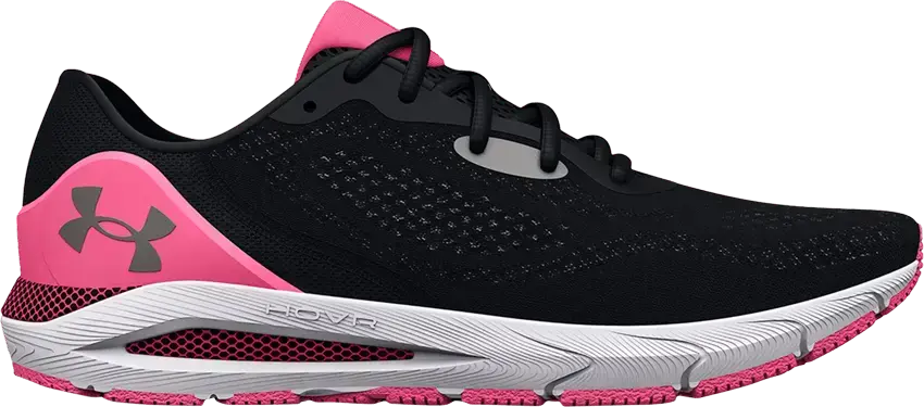  Under Armour Wmns HOVR Sonic 5 &#039;Black Pink Punk&#039;