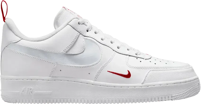  Nike Air Force 1 Low GS &#039;Cut Out Swoosh - White&#039;