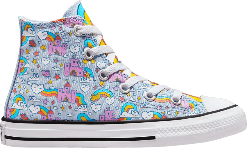  Converse Chuck Taylor All Star High PS &#039;Rainbow Castles&#039;