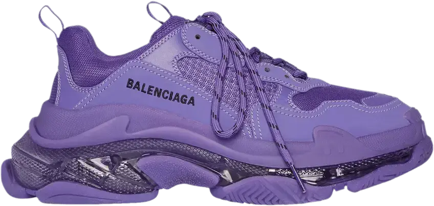  Balenciaga Wmns Triple S &#039;Purple&#039;