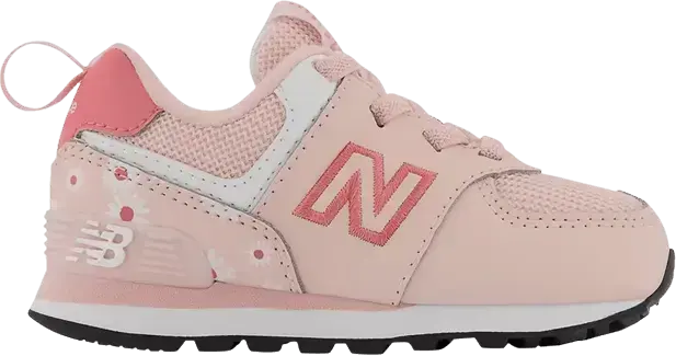  New Balance 574 Bungee Toddler Wide &#039;Pink Florals&#039;