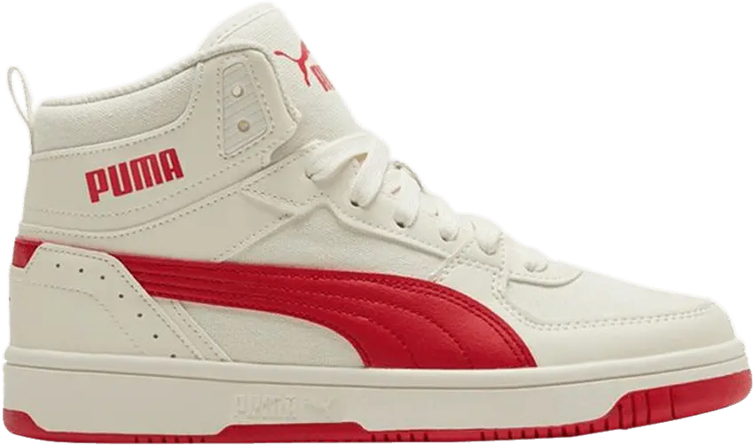  Puma Rebound Joy CV &#039;Whisper White High Risk Red&#039;