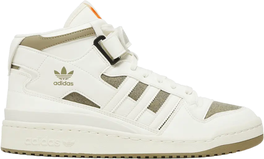  Adidas Forum Mid &#039;Off White Orbit Green&#039;