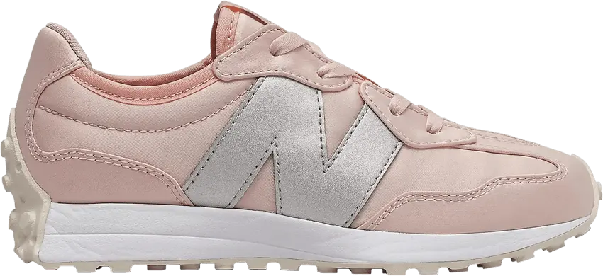  New Balance 327 Little Kid Wide &#039;Oyster Pink&#039;