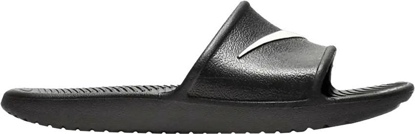  Nike Kawa Slide GS &#039;Black White&#039;