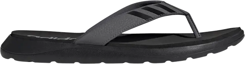 Adidas Comfort Sandal &#039;Black Grey&#039;