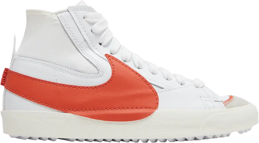  Nike Blazer Mid 77 Jumbo White Total Orange