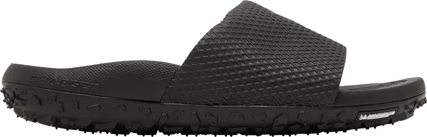  Under Armour Project Rock Slide &#039;Black Pitch Grey&#039;