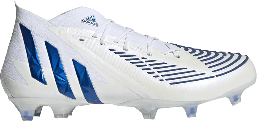  Adidas Predator Edge.1 FG &#039;White Hi-Res Blue&#039;