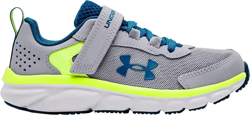  Under Armour Assert 9 AC PS &#039;Mod Grey High-Vis Yellow&#039;