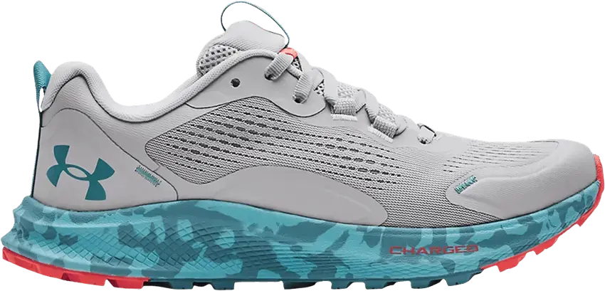  Under Armour Wmns Charged Bandit &#039;Halo Grey Cloudless Sky Camo&#039;