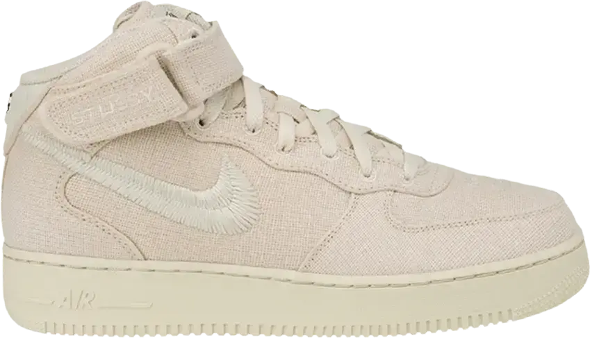  Nike Air Force 1 Mid Stussy Fossil (PS)