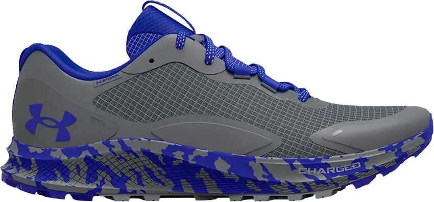  Under Armour Charged Bandit Trail 2 &#039;Pitch Grey Royal Camo&#039;