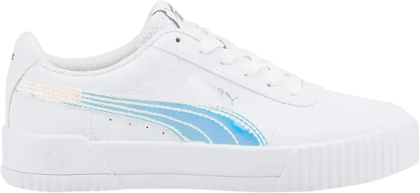  Puma Carina Holo Jr &#039;White Silver&#039;