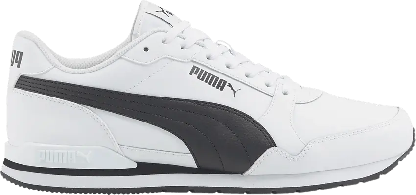  Puma ST Runner v3 Leather &#039;White Black&#039;