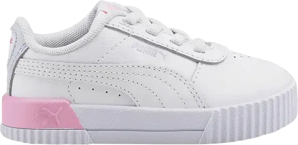  Puma Carina Leather Infant &#039;White Arctic Ice&#039;