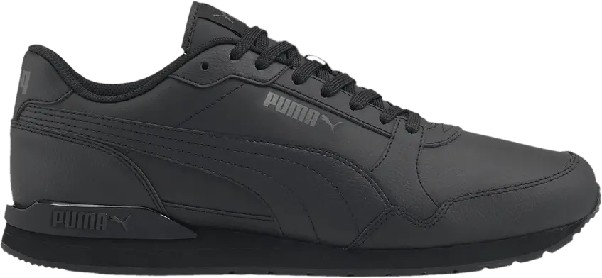  Puma ST Runner v3 Leather &#039;Triple Black&#039;