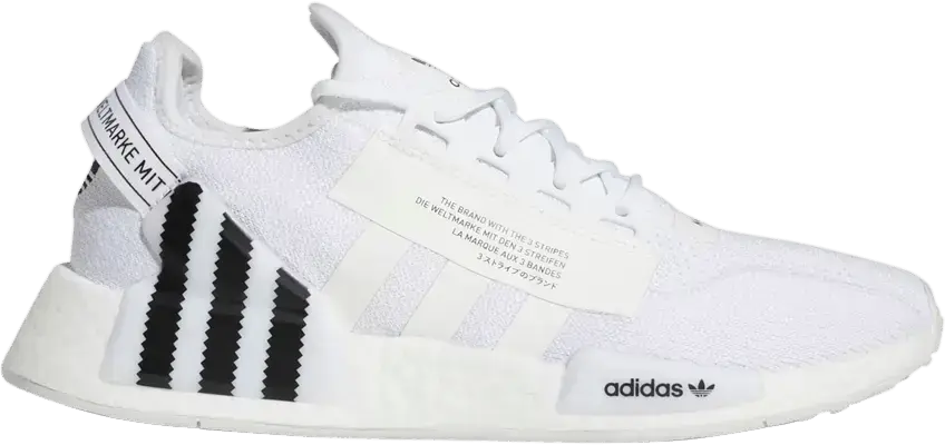  Adidas NMD_R1 V2 &#039;White Black&#039;
