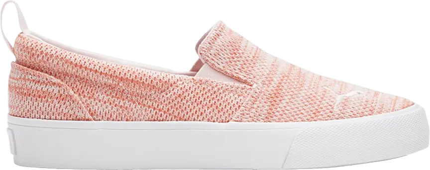  Puma Bari Slip-On Knit Big Kid &#039;Rosette&#039;