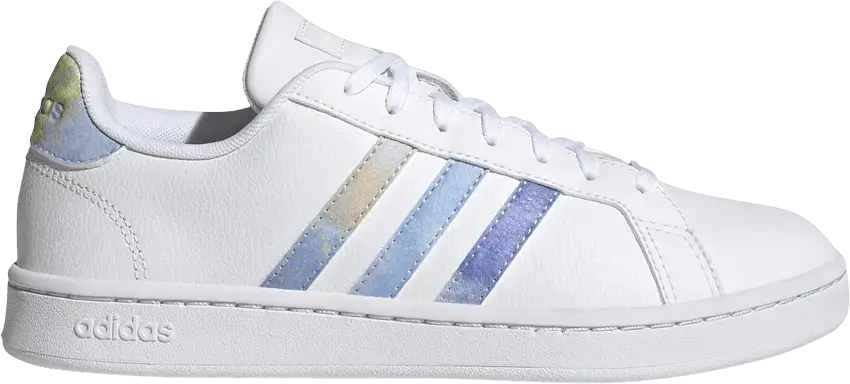  Adidas Wmns Grand Court Cloudfoam &#039;White Almost Lime&#039;