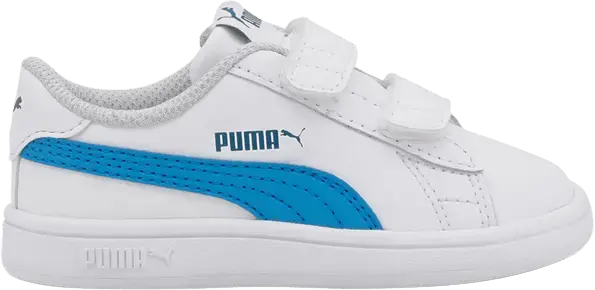  Puma Smash v2 Infant &#039;White Dresden Blue&#039;