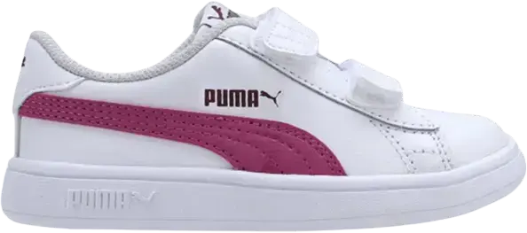  Puma Smash v2 Infant &#039;White Magenta Haze&#039;