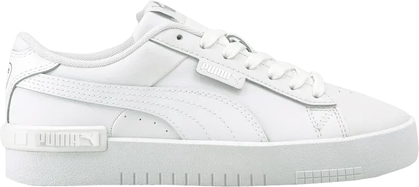  Puma Jada Big Kid &#039;White Silver&#039;