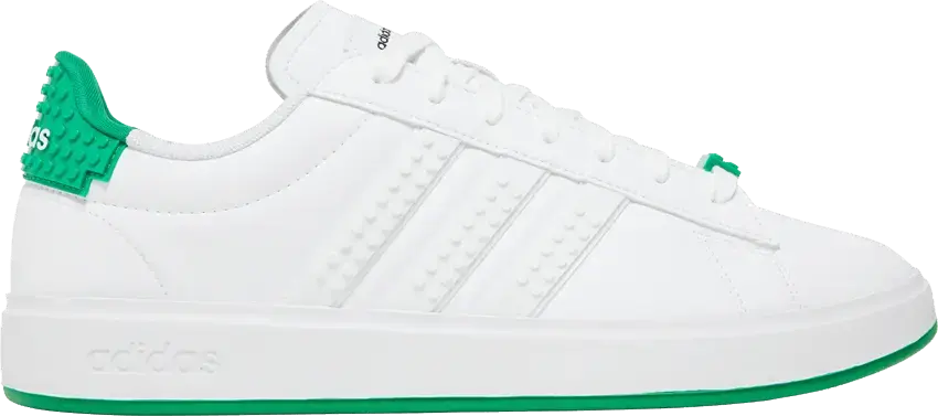  Adidas LEGO x Grand Court 2.0 &#039;White Green&#039;