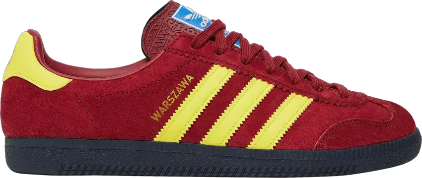 Adidas adidas Warszawa SPZL Noble Maroon Bright Yellow