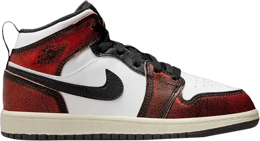  Jordan 1 Mid Wear-Away Chicago (PS)