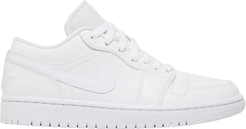  Jordan 1 Low Triple White (2022) (Women&#039;s)