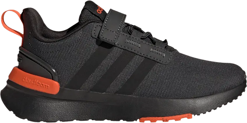  Adidas Racer TR21 Little Kid &#039;Carbon Semi Impact Orange&#039;