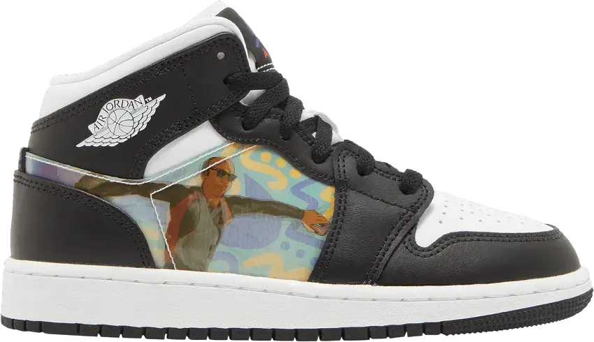  Jordan 1 Mid Hologram (GS)