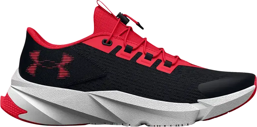  Under Armour Scramjet 5 GS &#039;Black Bolt Red&#039;