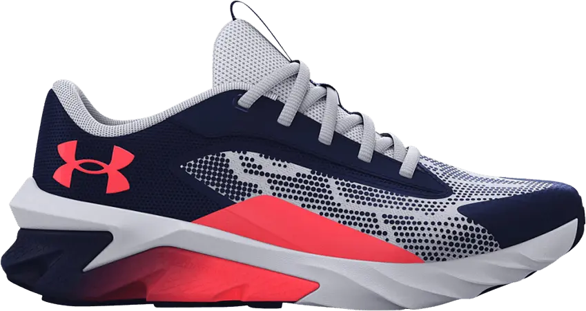  Under Armour Charged Scramjet 4 GS &#039;Midnight Navy&#039;