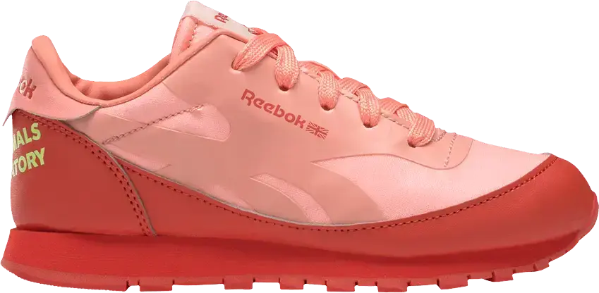  Reebok The Animals Observatory x Classic Leather Little Kid &#039;Racer Red&#039;