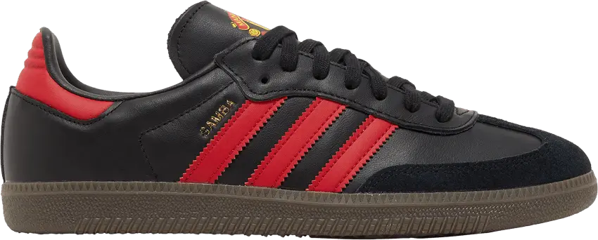  Adidas Manchester United x Samba Team &#039;Black Real Red&#039;