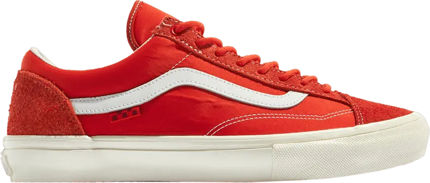  Vans Pop Trading Company x Skate Style 36 Pro &#039;Red&#039;