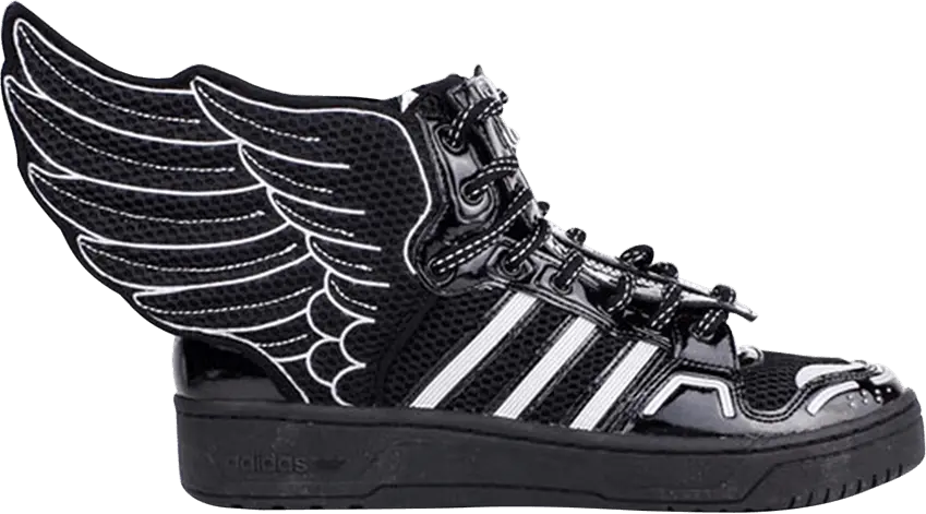  Adidas adidas JS Wings 2.0 Jeremy Scott Mesh Black