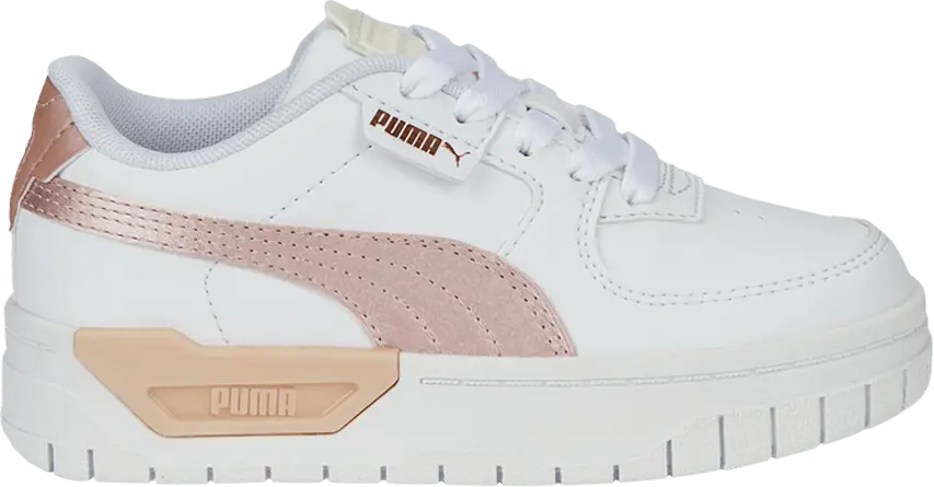  Puma Cali Dream Little Kid &#039;Shiny Pack - White&#039;