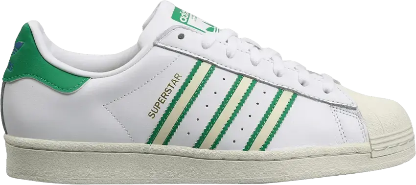  Adidas Superstar &#039;Team Colors - White Green&#039;
