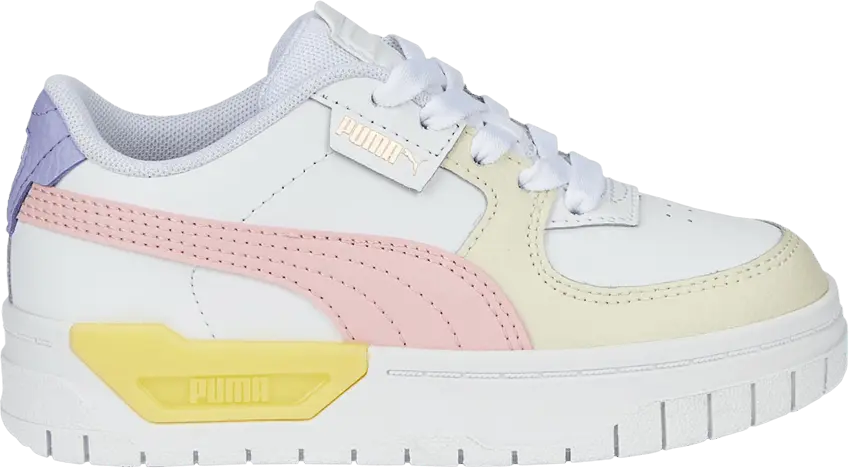  Puma Cali Dream Little Kid &#039;Pastel - White Pristine&#039;