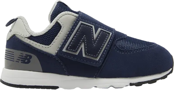  New Balance 574 New-B Hook &amp; Loop Toddler &#039;Navy White&#039;