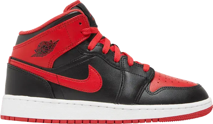  Jordan 1 Mid Alternate Bred (2022) (GS)