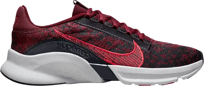  Nike SuperRep Go 3 Next Nature Flyknit &#039;Team Red Bright Crimson&#039;