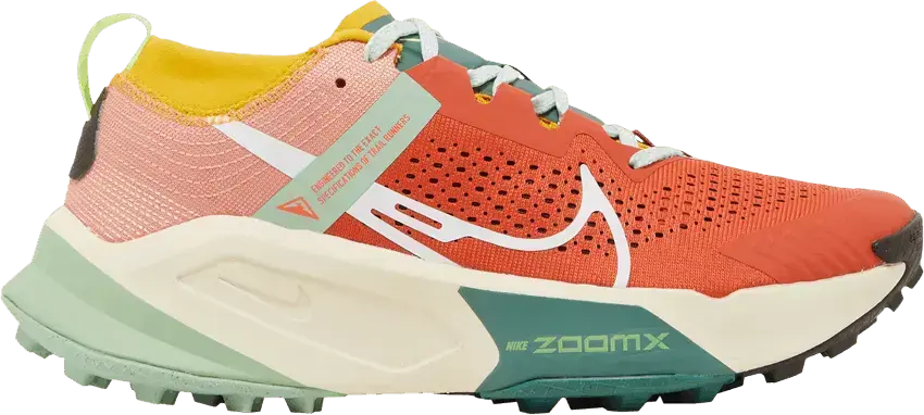  Nike ZoomX Zegama Trail Mantra Orange Bright Crimson (Women&#039;s)