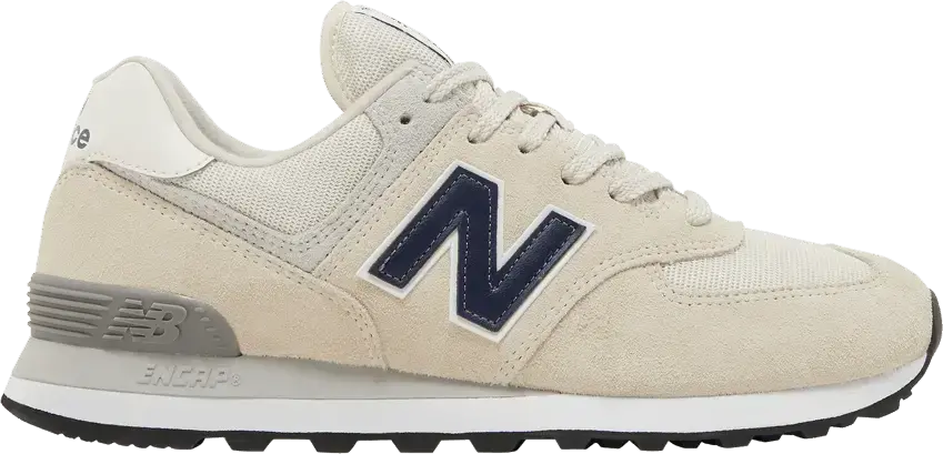  New Balance 574 Tan Navy