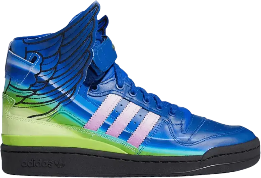  Adidas adidas Forum Wings 4.0 Jeremy Scott Blue Gradient